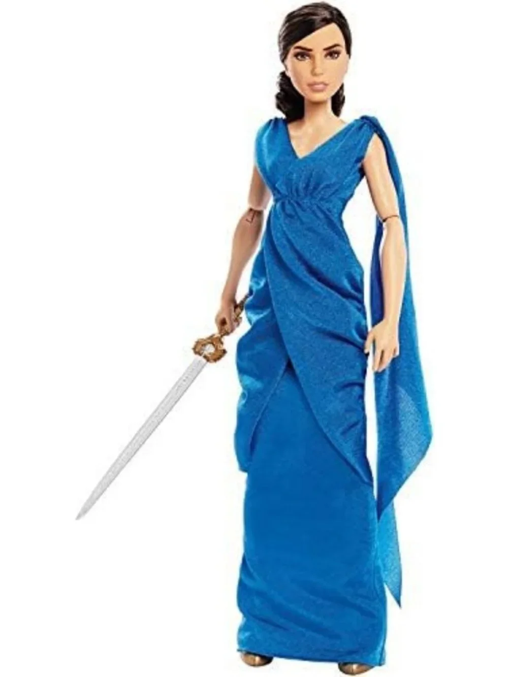 Superhero Doll with Hidden Sword - Wonder Woman Inspired Action Figure